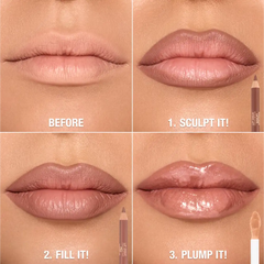 SUPER NUDES SCULPT, FILL & PLUMP LIP KIT LIP KIT