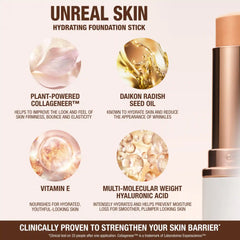 UNREAL SKIN SHEER GLOW TINT HYDRATING FOUNDATION STICK 4 FAIR