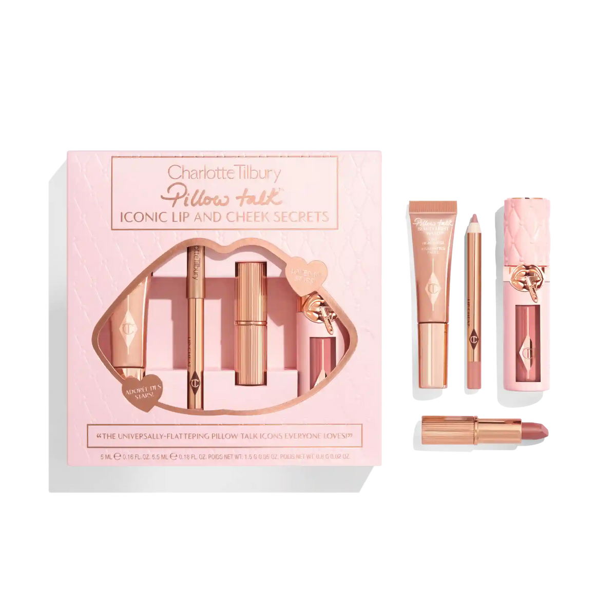 PILLOW TALK ICONIC LIP AND CHEEK SECRETS PILLOW TALK