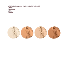 AIRBRUSH FLAWLESS FINISH BRIGHTEN & PERFECT DUO FACE KIT
